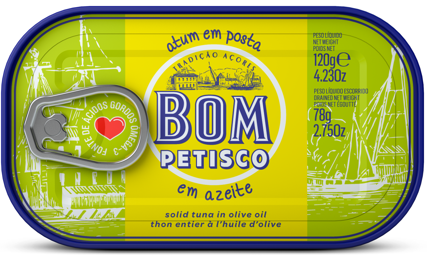 Bom Petisco Tuna slice olive oil
