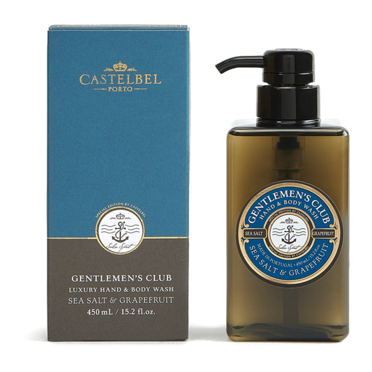 Gentlemen's Club Sea Salt & Grapefruit Hand Body Wash 450ml