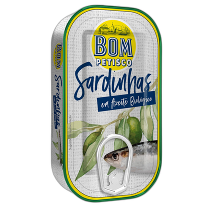Bom Petisco Sardines in BIO Olive Oil