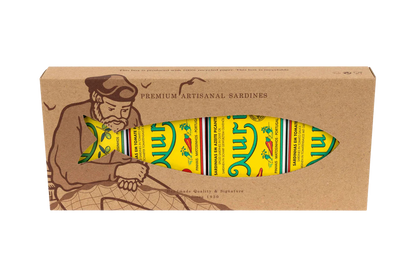 NURI Signature Collection – 4 Premium Portuguese Sardines (4 × 125g)