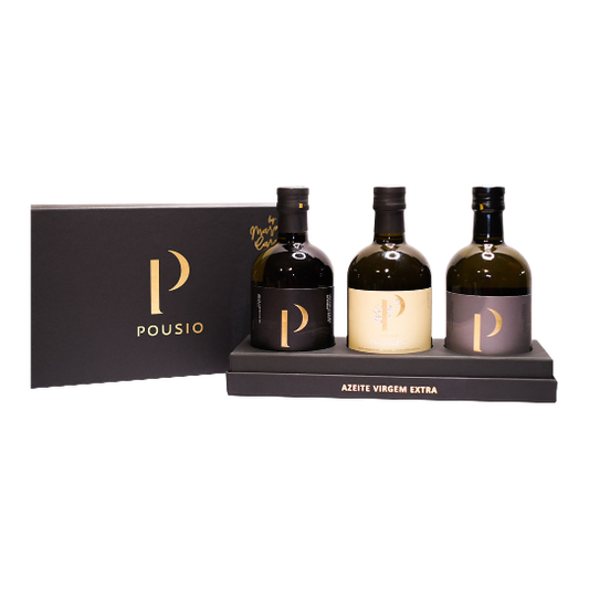 Pousio Olive Oil Pack (Premium, Homenagem, Extra Virgin)