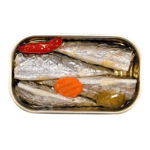 Minerva Sardines In Spicy Olive Oil With Carrots & Pepper