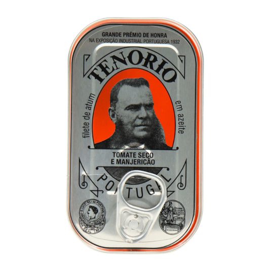 Tenorio Tuna Fillets in Olive Oil With Basil And Dried Tomato