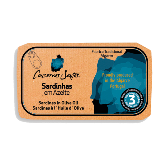 Campo Santos sardines in olive oil, 120g tin
