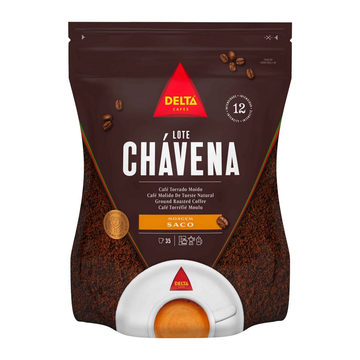 Delta Chávena ground coffee 250 g